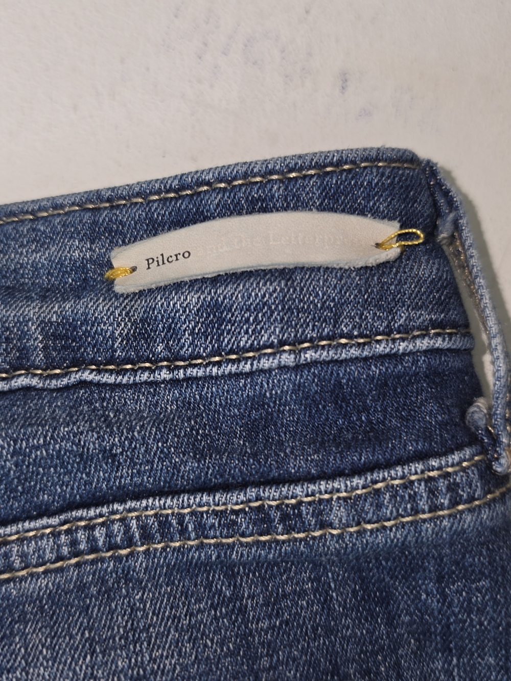 Pilcro and the Letterpress Blue Denim Women's Jean Shorts - Picture 4 of 4